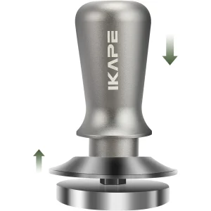 51mm Calibrated Spring Loaded Flat Stainless Steel Espresso Coffee Tamper