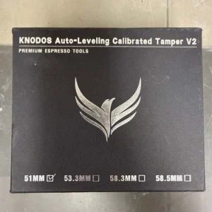 51mm Espresso Accessories Kit, Spring Loaded Calibrated Tamper, Stainless Steel